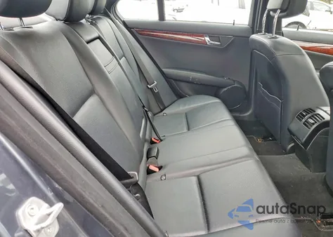 2011 Mercedes-Benz C-Class from USA, damaged, VIN WDDGF8BBXBR165665